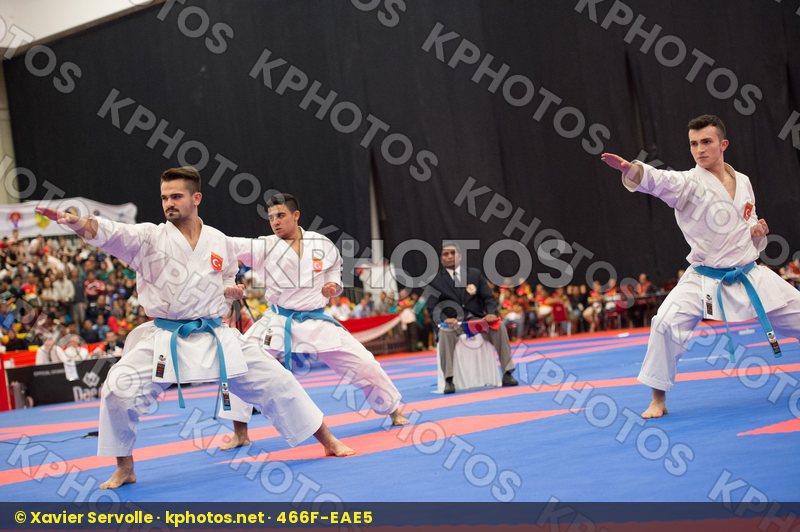 cadet Junior Kata male team Turkey