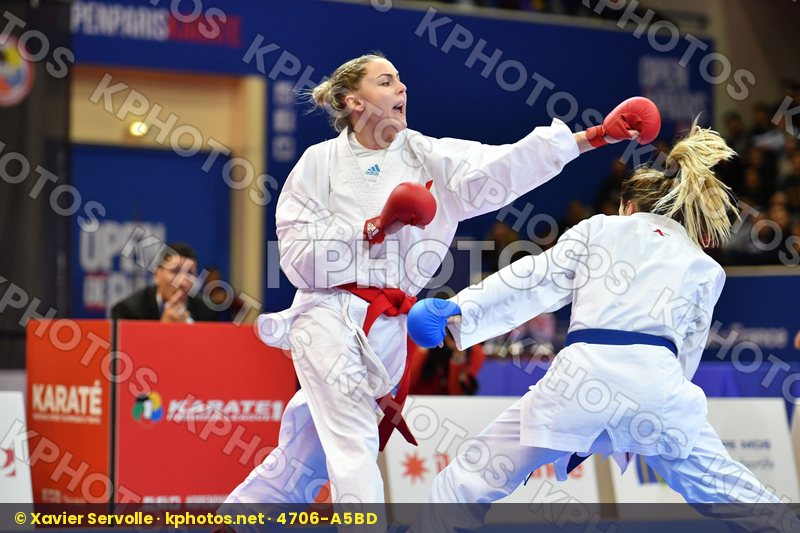 Agier Alizee Azerbaijan Female kumite -68 kg France Zaretska Iry