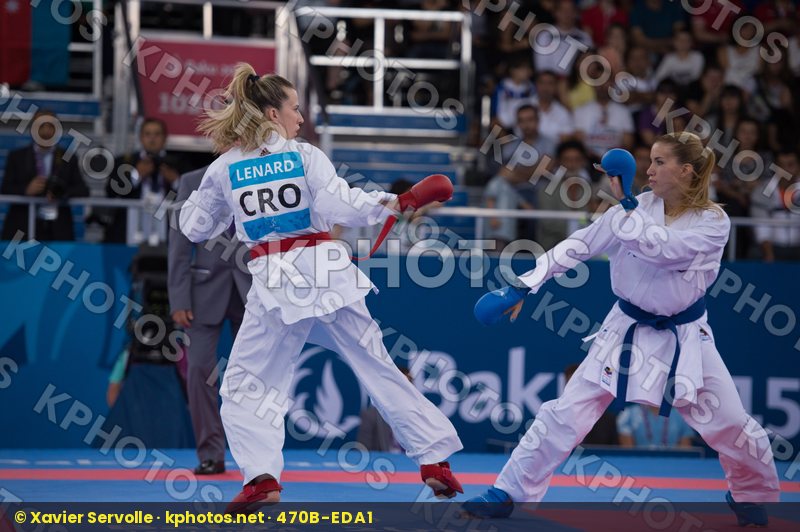-61 kg bronze Croatia finals kumite Lenard Ana Ristic Tjasa Slov