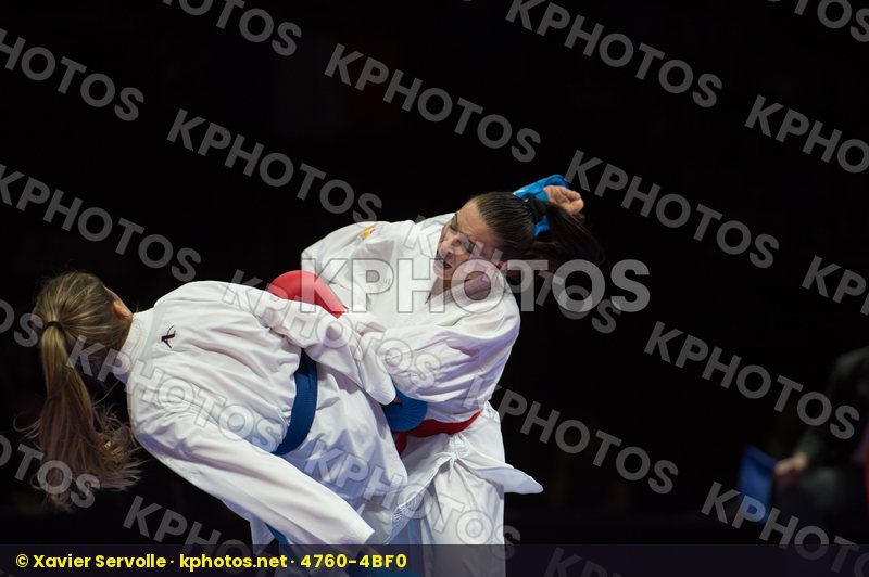 -55 Kg Cardin Sara Female final italy kumite Terliuga Anzhelika