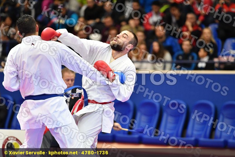 Heydari Saman Ipek Emre Iran  islamic republic of Male kumite 84