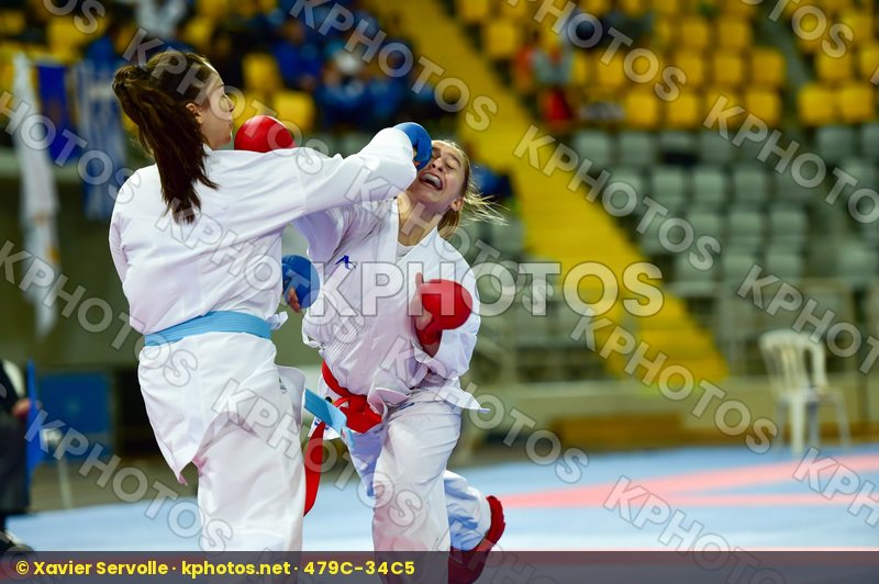 -47 Kg Cadet chyprus Female Kihon Kozerenko Kristina Kumite Russ