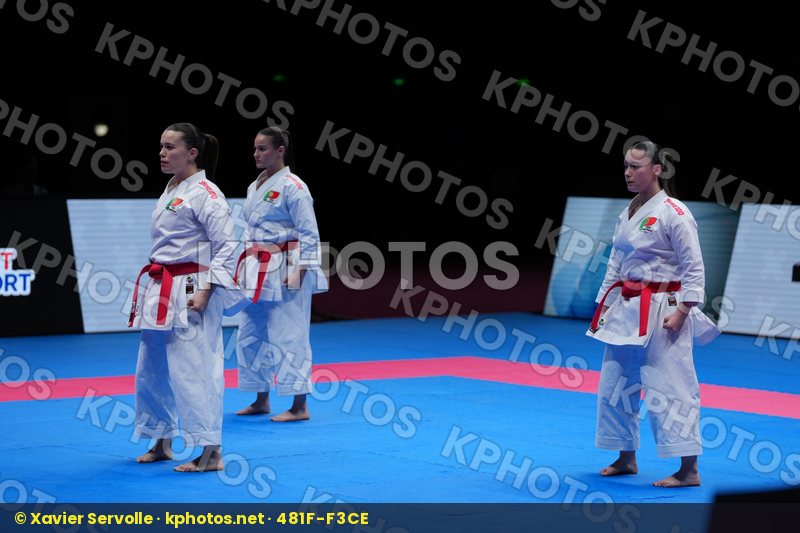 PORTUGAL in Team Female Kata - Final Bout