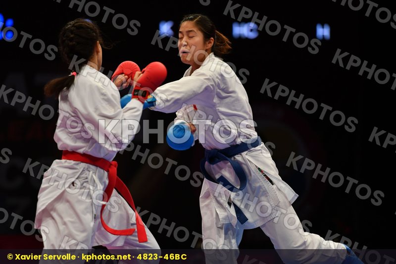 China Errabi Fatima zahra Female kumite -68 kg Morocco Tang Ling