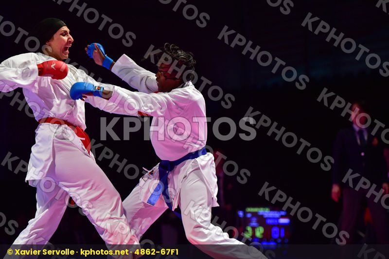 68+ kg Abbasali Hamideh Iran Islamic Republic Of kumite Netherla