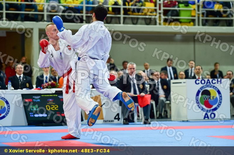 -84 Kg Aktas Ugur Budo Nord Denmark Korte Kevin Kumite Male Turk