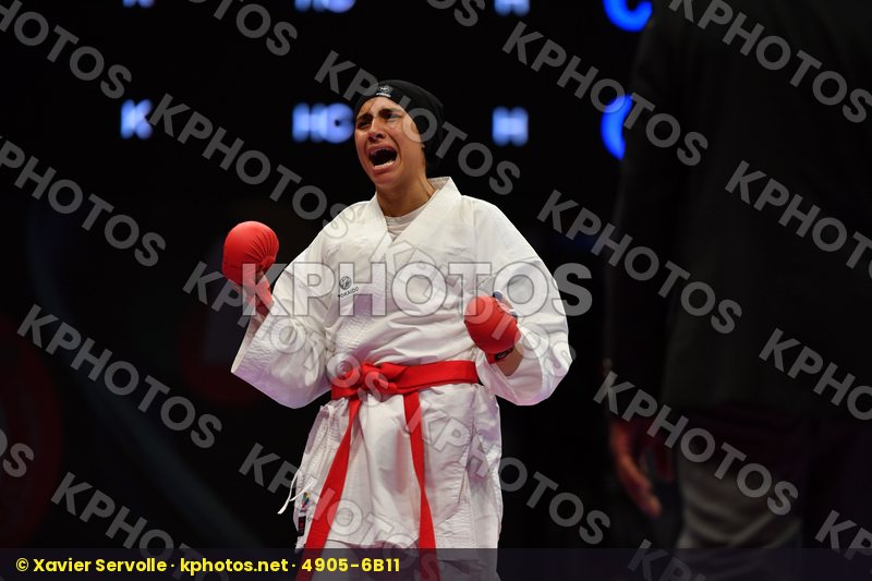 Espinosa Maria Female kumite -61 kg Morocco Sadini Btissam Spain