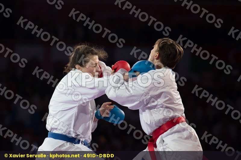 -68 Kg Dubai Female final Italy kumite Russian Federation Semera
