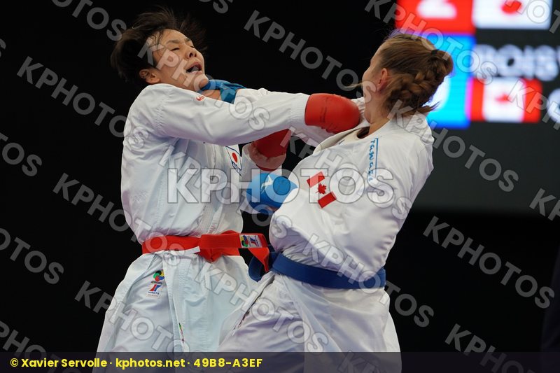 Boisvenue Camelie Canada Female kumite 68+ kg Japan Kawamura Nat