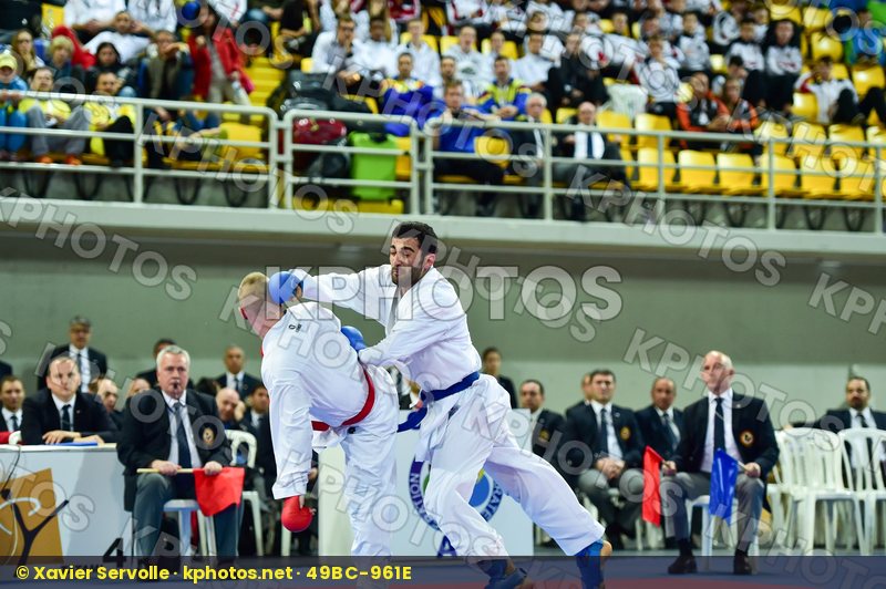 -84 Kg Aktas Ugur Budo Nord Denmark Korte Kevin Kumite Male Turk