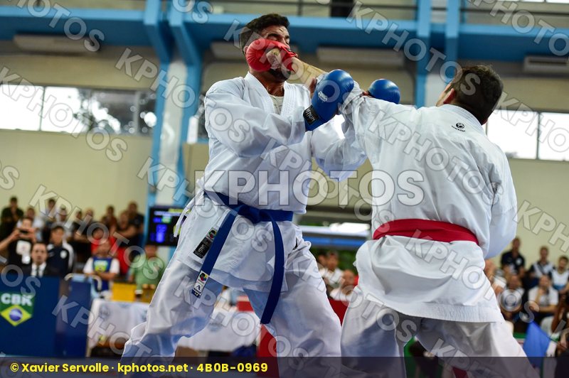 84+ Kg Barbosa Wellington Brazil Chile final kumite Male Rojas R