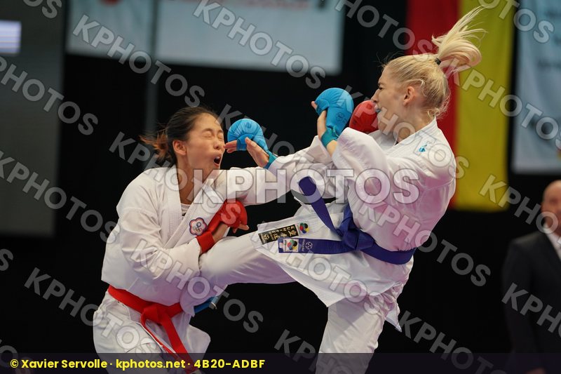 Bitsch Jana Chinese taipei Female kumite -55 kg Germany Wen Tzu-