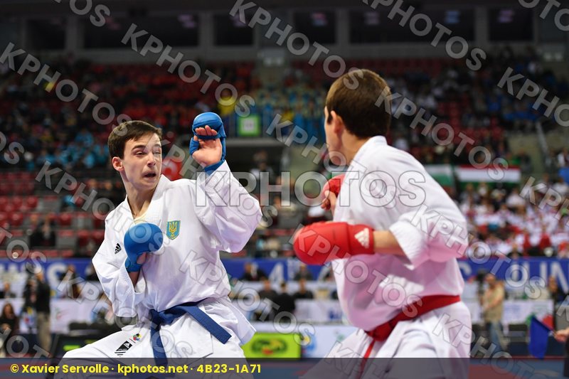 Cadet kumite male -57 kg, Ogannisian Iurik, Russian federation,