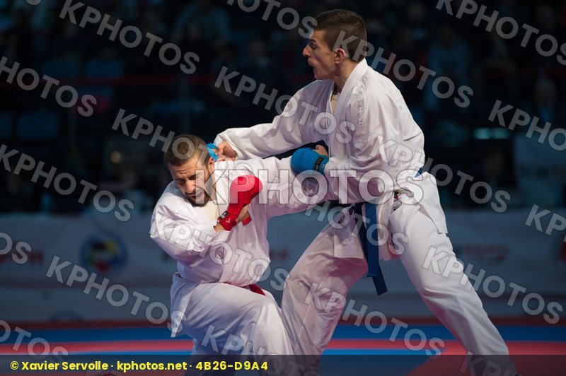 -60 kg bronze match Fyr Of Macedonia Gomez Garcia Matias kumite