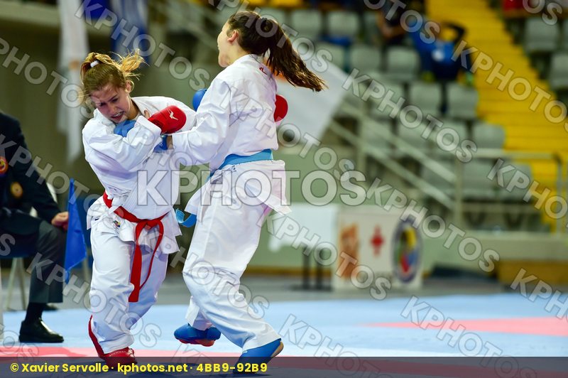 -47 Kg Cadet chyprus Female Kihon Kozerenko Kristina Kumite Russ