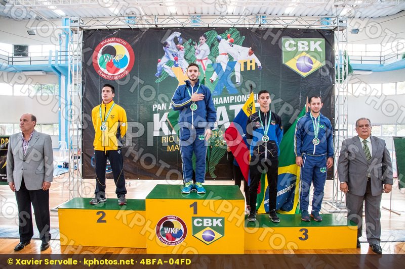 -60 Kg Brazil Brose Douglas Colombia Dos Santos Edemilson kumite
