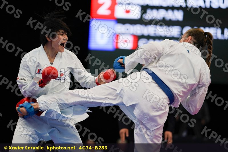 Boisvenue Camelie Canada Female kumite 68+ kg Japan Kawamura Nat