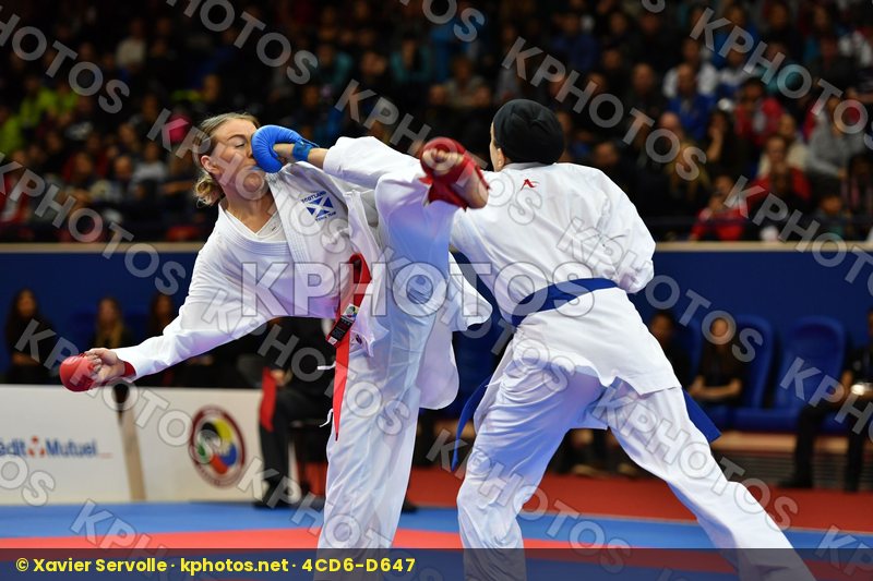 Connell Amy Female kumite -55 kg Iran  islamic republic of Khaks