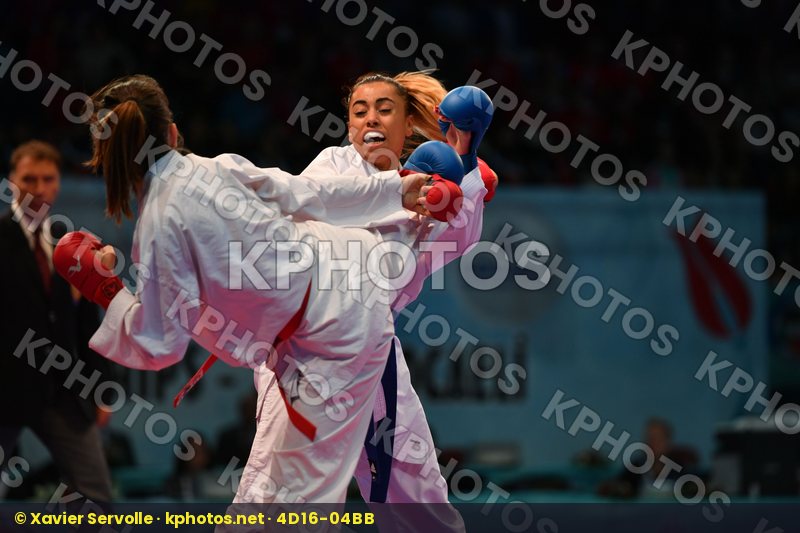 Female kumite -55 kg France Fyr of macedonia Georgieva Jovana Th