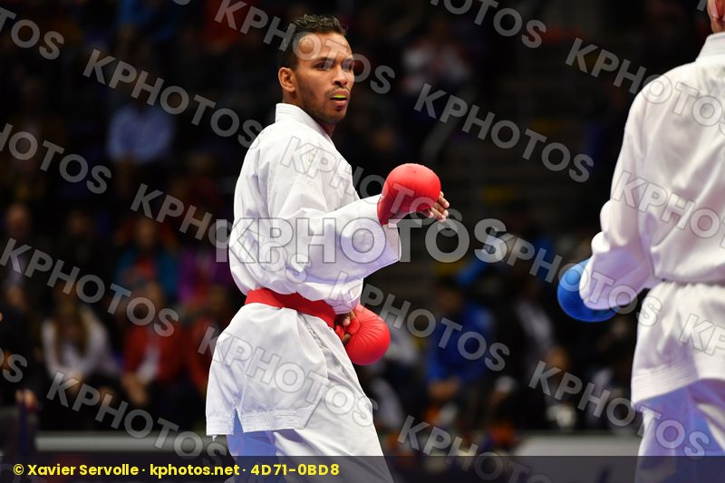Dacosta Steven France Madera Andres Male kumite -67 kg Venezuela