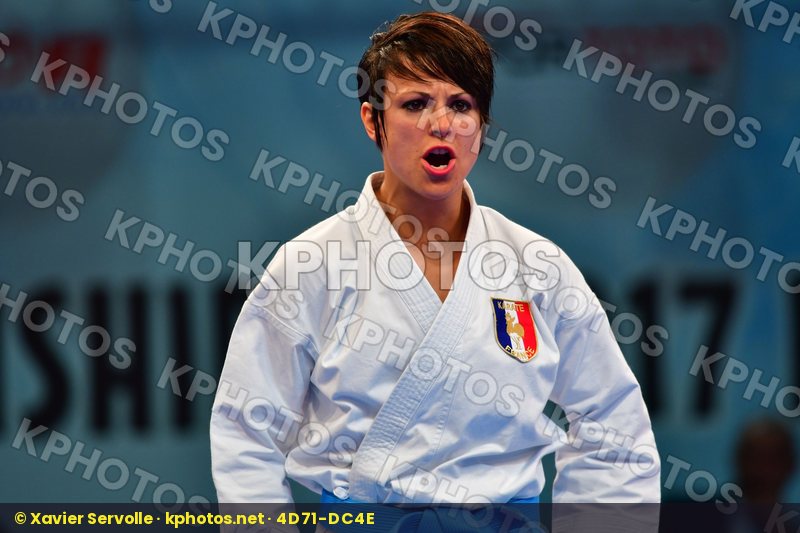 Female kata France Scordo Sandy Unsu