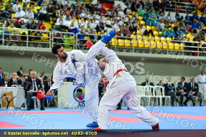 -84 Kg Aktas Ugur Budo Nord Denmark Korte Kevin Kumite Male Turk