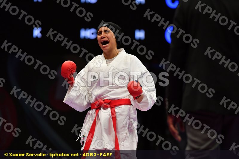 Espinosa Maria Female kumite -61 kg Morocco Sadini Btissam Spain