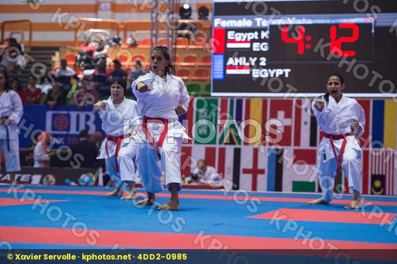 Egypt final kata team