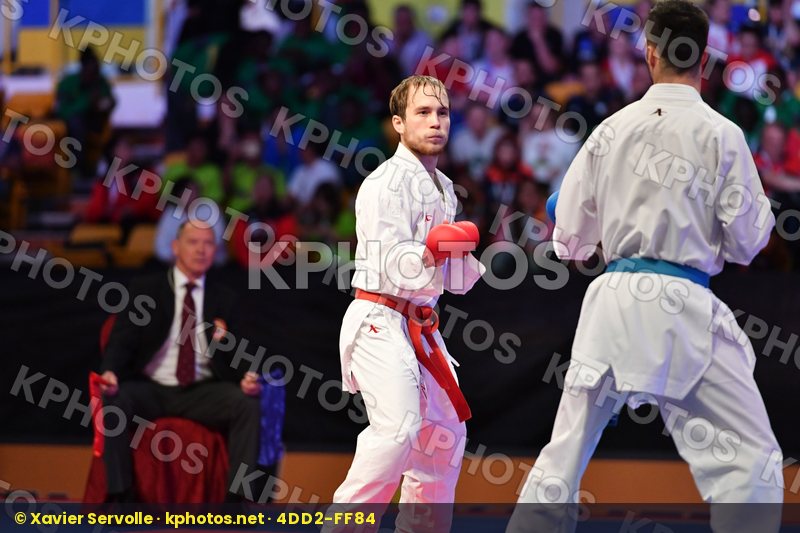 Iran Male kumite -60 kg Mehdizadeh Amir Plakhutin Evgeny Russian