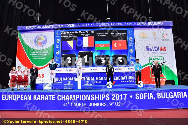 France Greece Italy Kata team cadet and junior female Spain