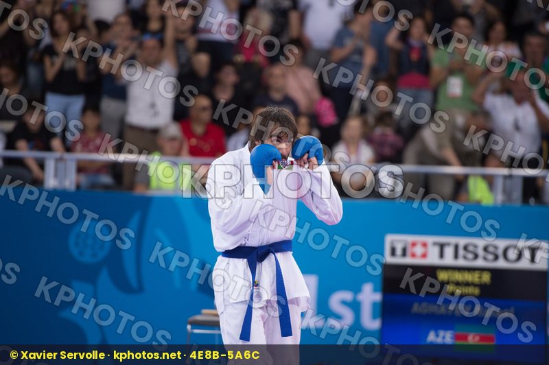 -75 kg Aghayev Rafael Azerbaijan finals kumite