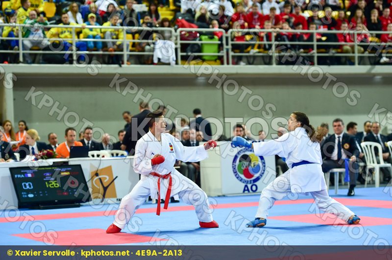 -50 Kg Bouderbane Sophia Female France Kumite Morales Ozuna Gema
