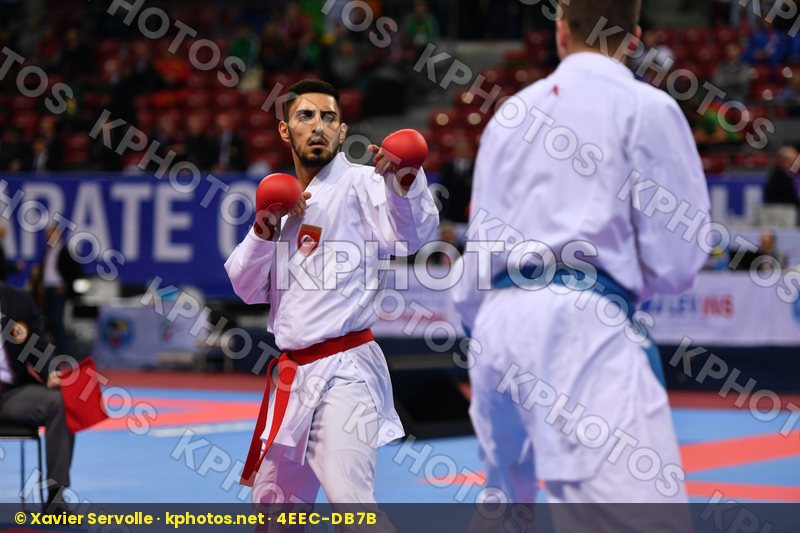 Belarus Turkey U21 kumite male 84+ kg Vodchyts Aliaksei Yamanogl