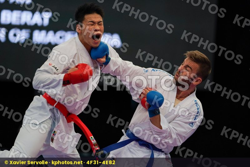 Fyr of macedonia Jakupi Berat Japan Koike Makoto Male kumite -84