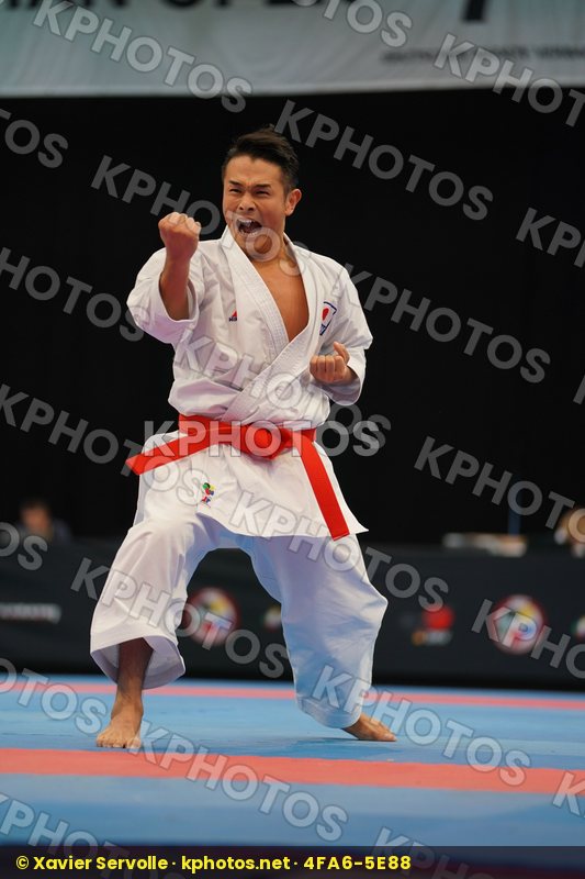 Japan Male kata Shimbaba Issei