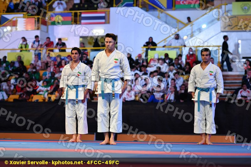 Goju shiho sho Iran Iran Iran Male team kata