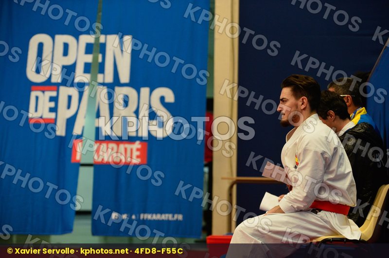 Top photo of   kata male Paris qualification