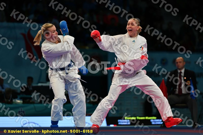 Female team kumite France France France Slovenia Slovenija Slove