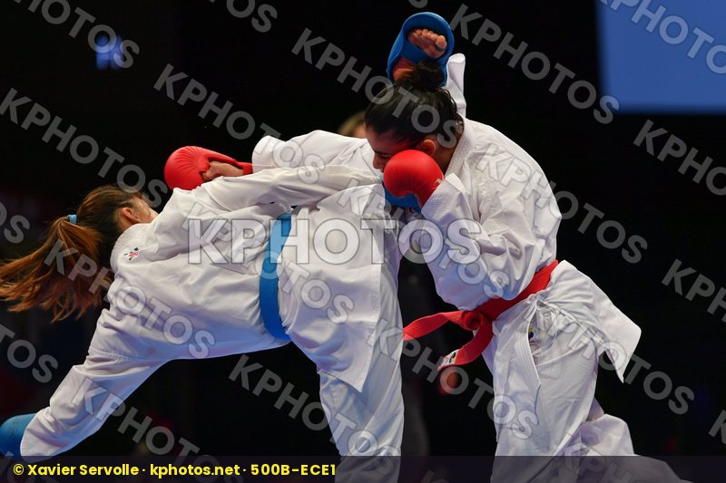 Algeria Chinese taipei Djedra Saida Female kumite -55 kg Wen Tzu