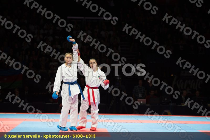-55 Kg Cardin Sara Female final italy kumite Terliuga Anzhelika