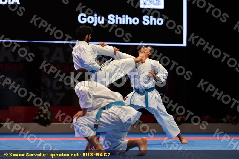 Goju shiho sho Male team kata Saudi arabia