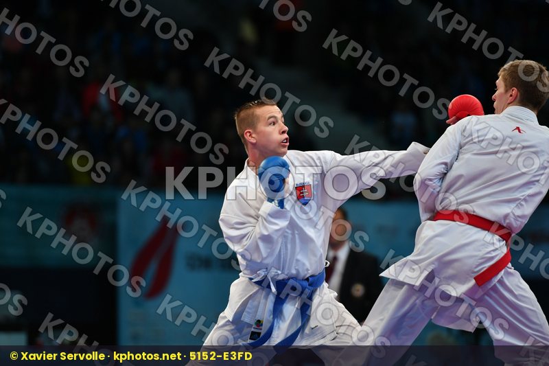 Filipovych Oleg Imrich Dominik Male kumite -60 kg Slovakia Ukrai