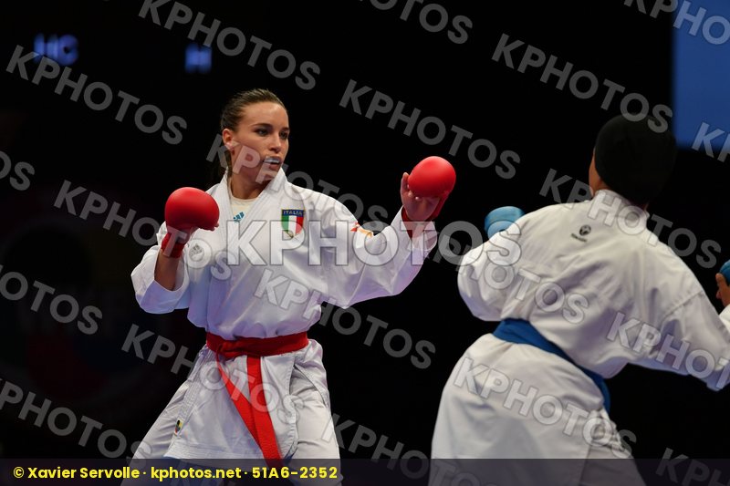 Abdelkder Israa Cardin Sara Female kumite -55 kg Italy Morocco