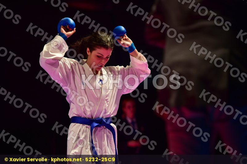 -68 kg France Gafurova Guzaliya Kazakhstan kumite Panetsidou Vas
