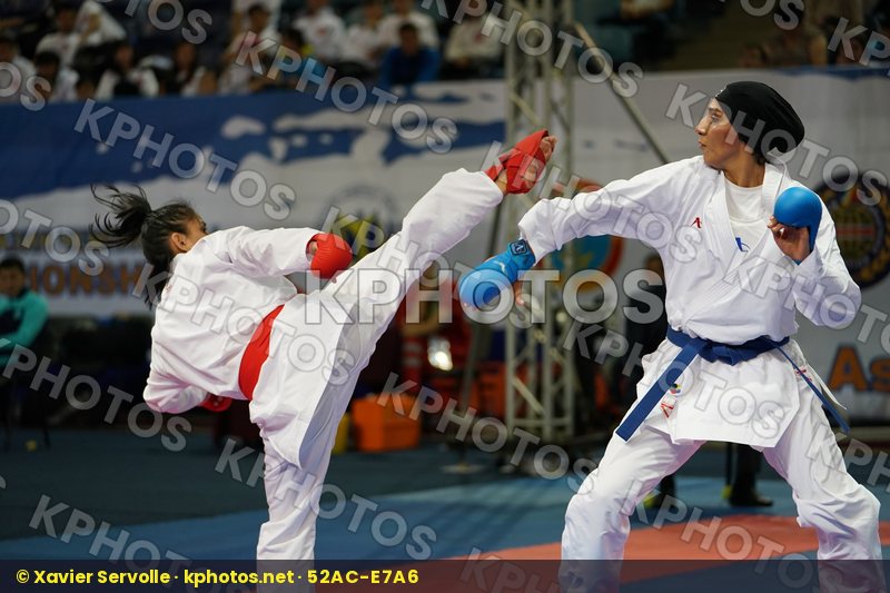 Chinese Taipei Female team kumite Iran  islamic republic of