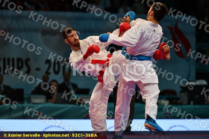 Crescenzo Angelo Italy Male kumite -60 kg Samdan Eray Turkey