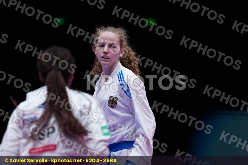 NIETO_MEJIAS MARIA_ISABEL (SPAIN) vs RIEDEL HANNAH (GERMANY) in Female Kumite -68 Kg - Final Bout