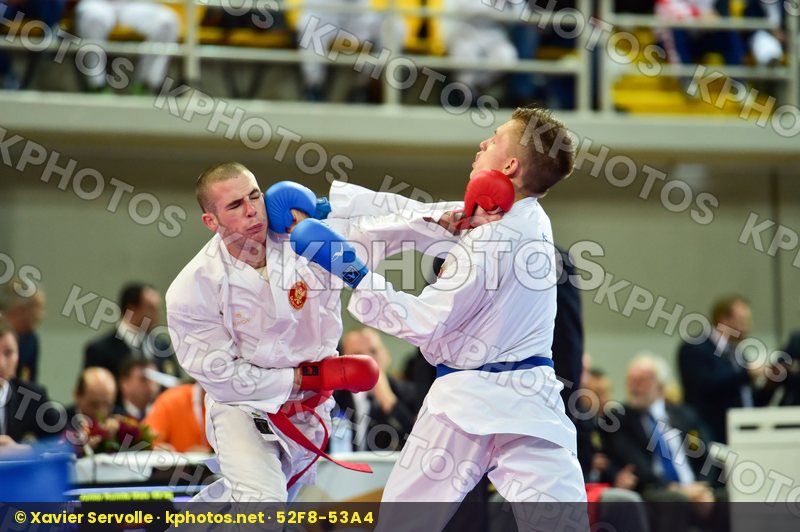 -68 Kg Erdos Martin Hodzic Mario Hungary Junior Kumite Kwon Male
