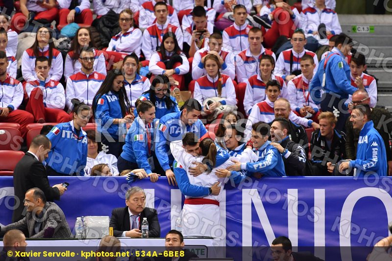 Budic Kaja Ferracuti Clio Italy Slovenia U21 kumite female 68+ k