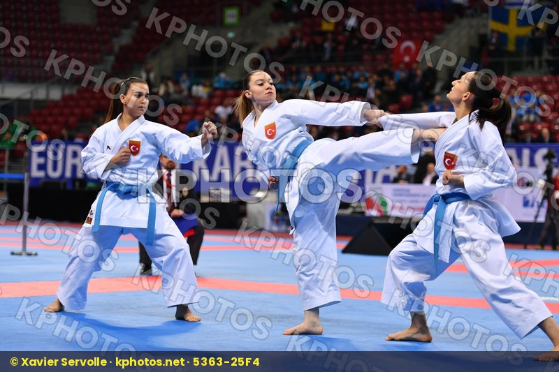 Turkey Turkey Turkey U21 kata team female Unsu < LRBarcodes
